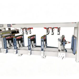 High-efficiency 6-row multi boring machine for cabinet & furniture production. Precise drilling, stable performance, ideal for woodworking panel processing.